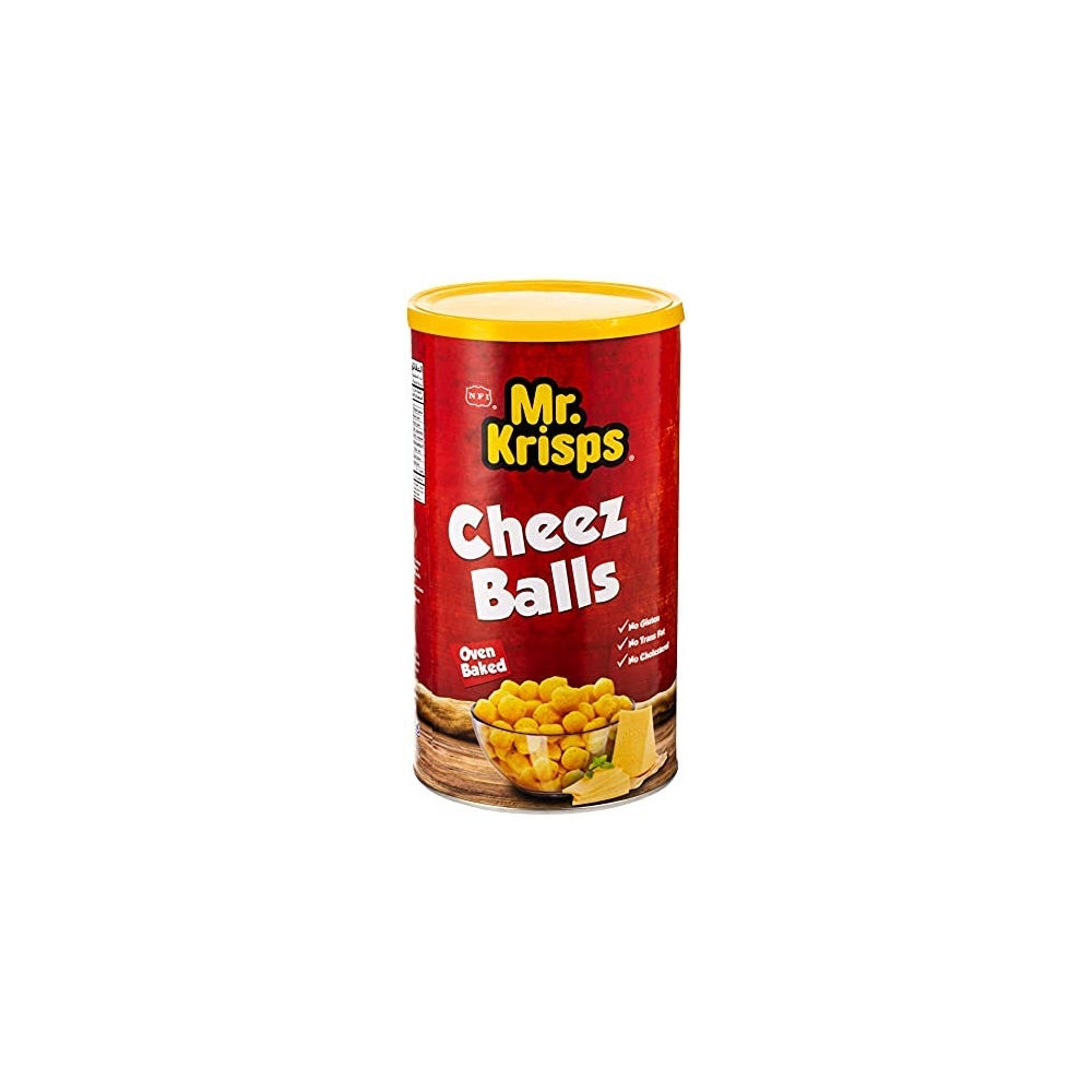 Mr.Krisps Cheese Ball Can 80gm