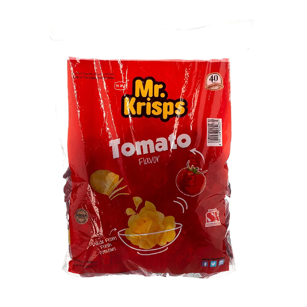 Mr.Krisps Tomato 25x15gm