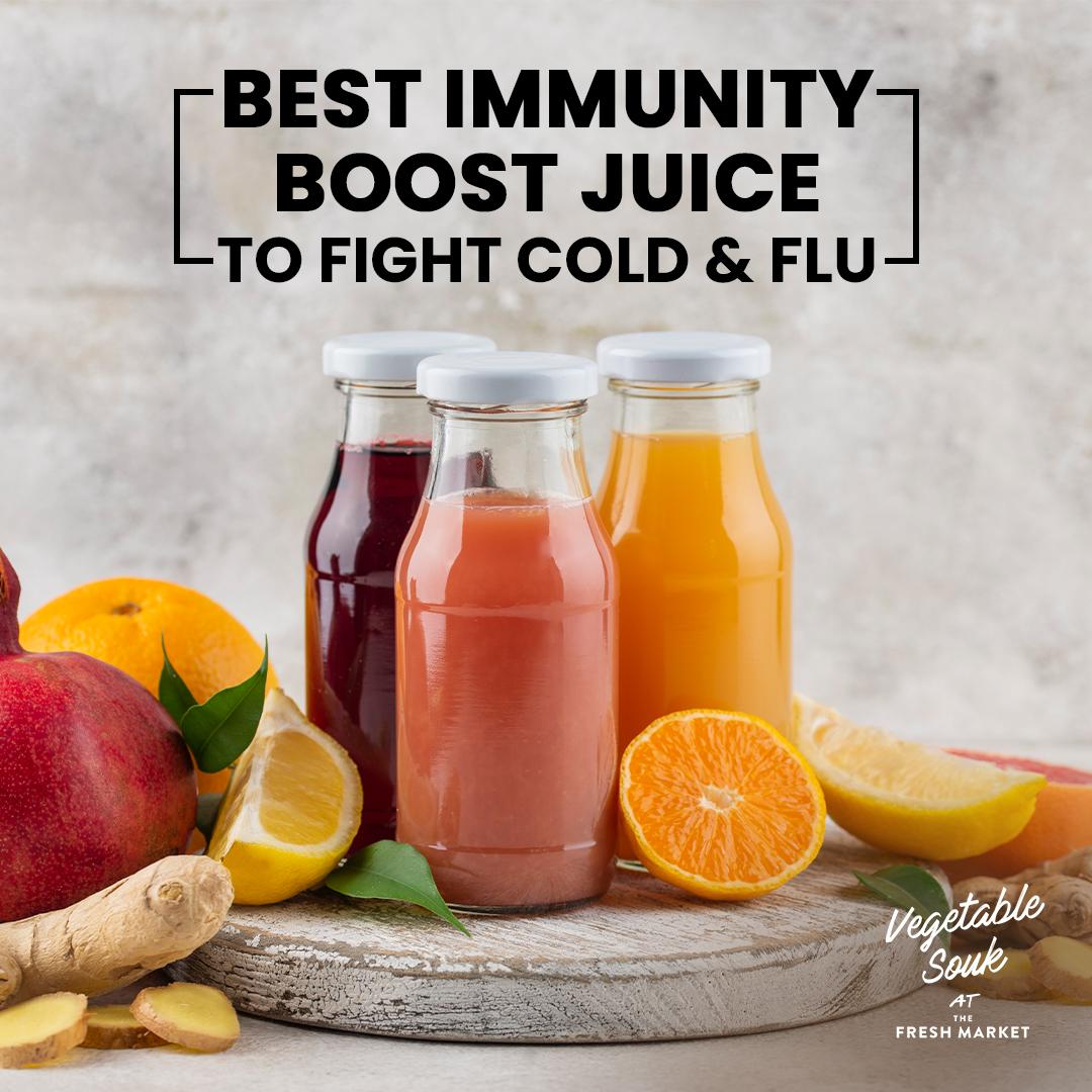 BEST IMMUNITY BOOST JUICE TO FIGHT COLD & FLU